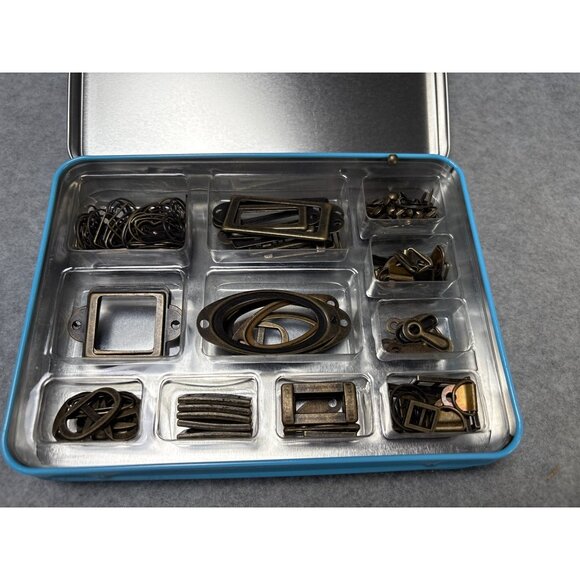 Stampin Up! Hodgepodge Hardware Embellishment Kit with 138 Pieces & Matching Bra - Picture 2 of 7